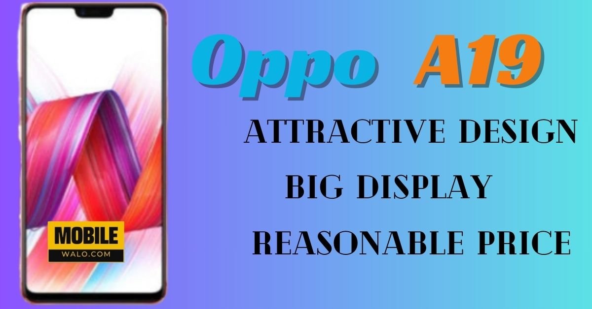 Oppo A19 price in pakistan