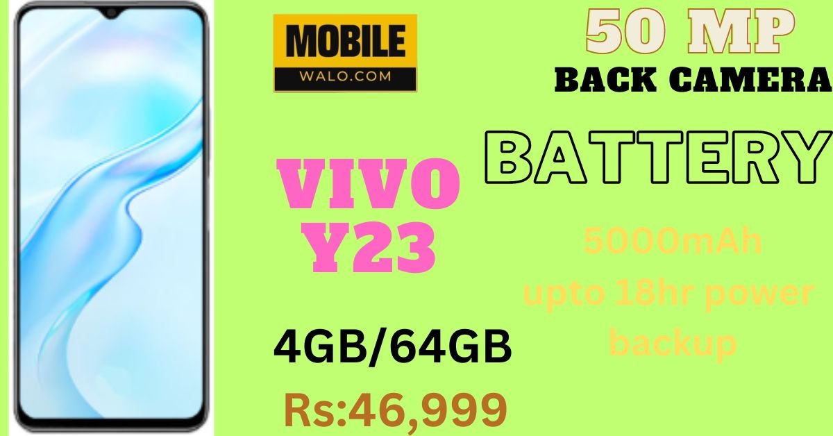 Vivo Y23 price in Pakistan