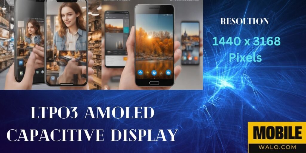 LTPO3 AMOLED Capacitive Display